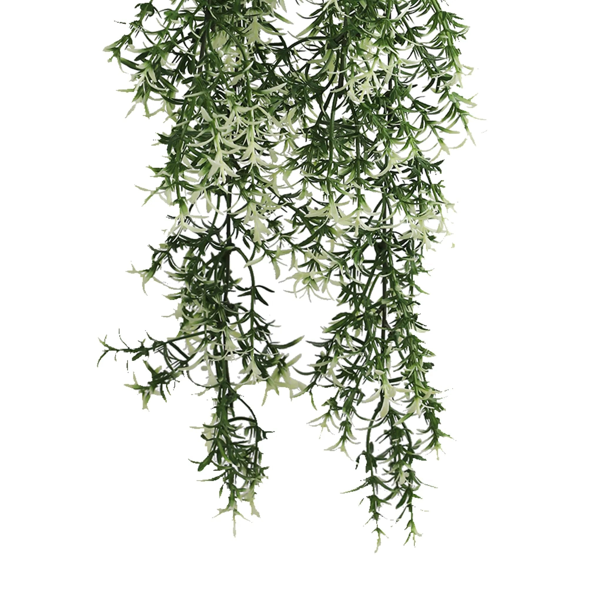 Artificial Hanging Star Jasmine Vine UV Resistant and FR 7.8x30"