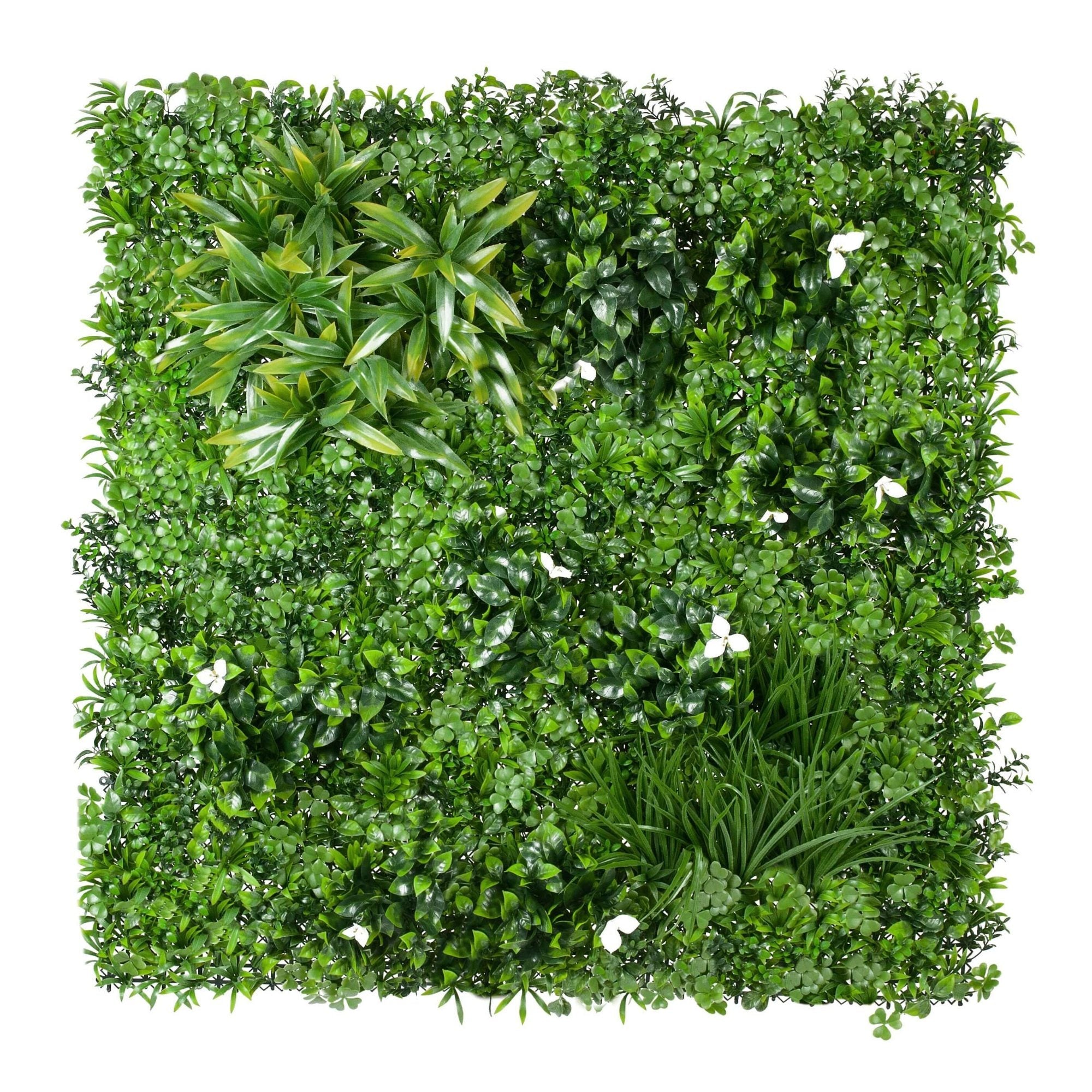 White Oasis Artificial Vertical Garden 40" x 40"
