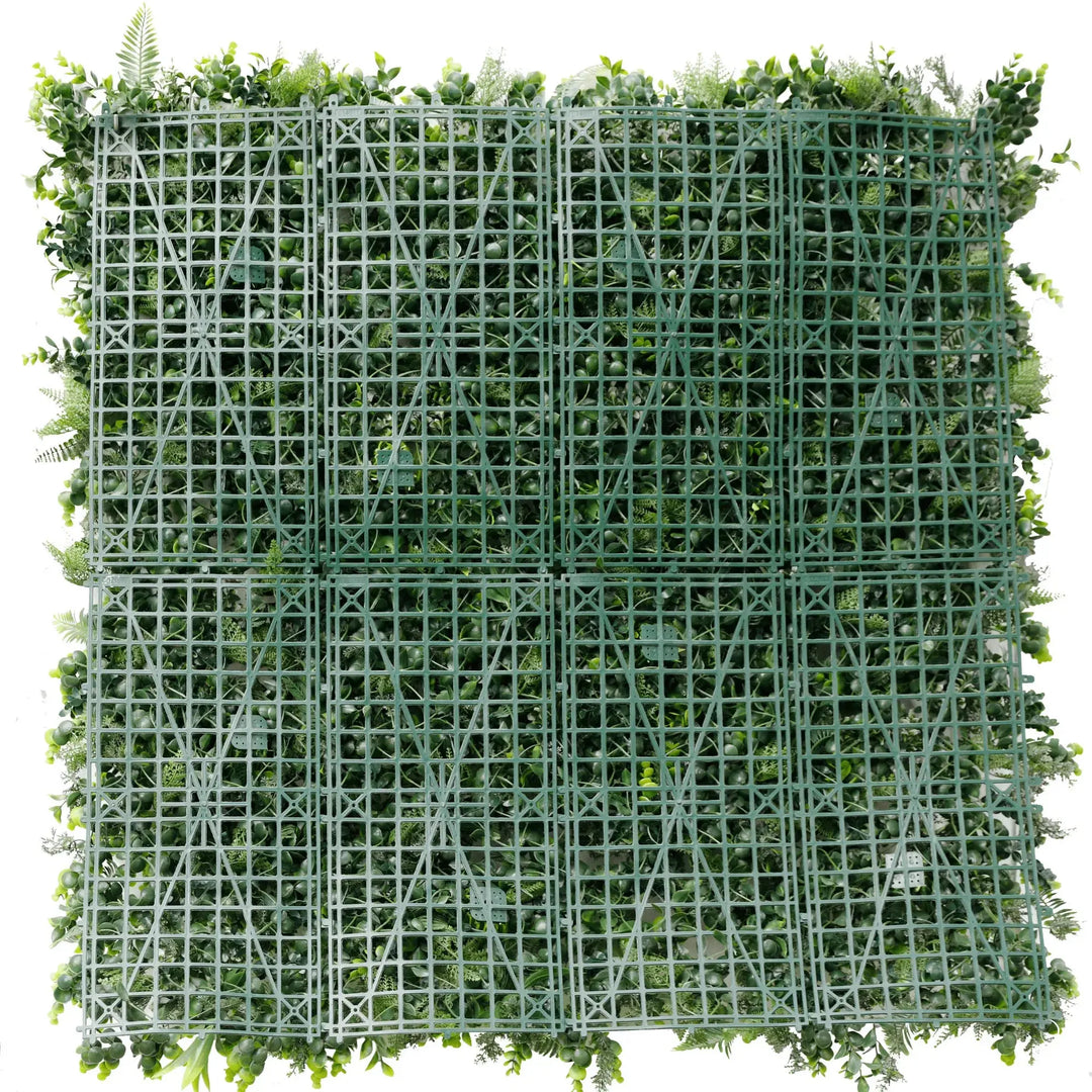 Natural Artificial Boxwood Wall 40" x 40" 11SQ FT Commercial Grade UV Resistant