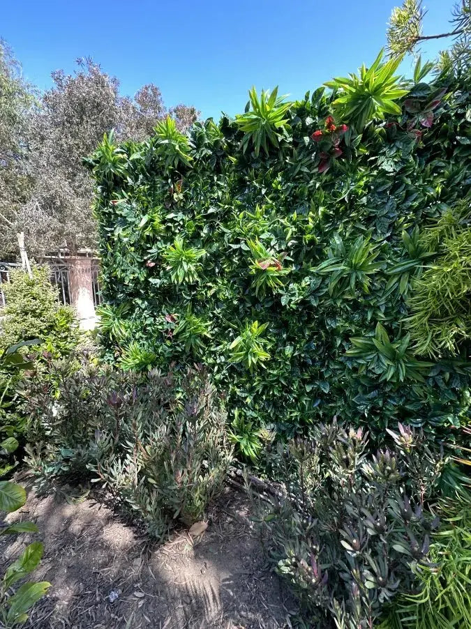 Green Meadows Artificial Plant Wall Panel with Outdoor Proof Materials