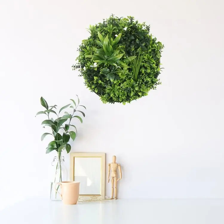 Round Artificial Vertical Garden Disc for Home