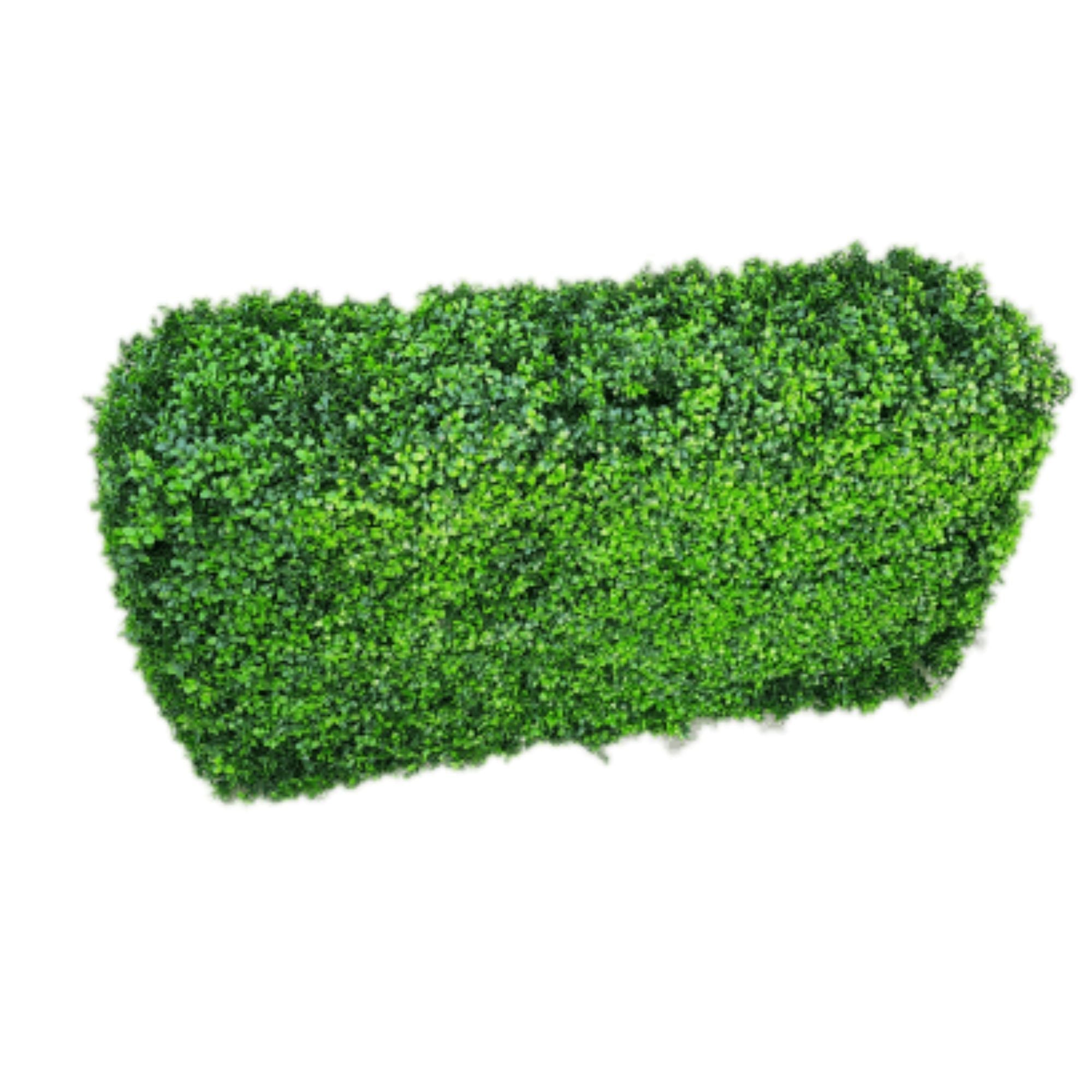 Bright Artificial Boxwood Hedge Portable 3D Boxwood Hedge