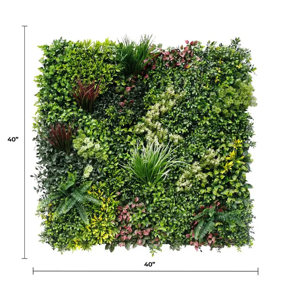 Evergreen vertical garden set, three pieces totaling 33 sq ft.