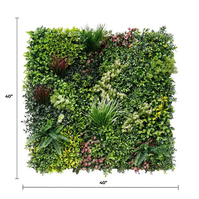 Evergreen vertical garden set, three pieces totaling 33 sq ft.
