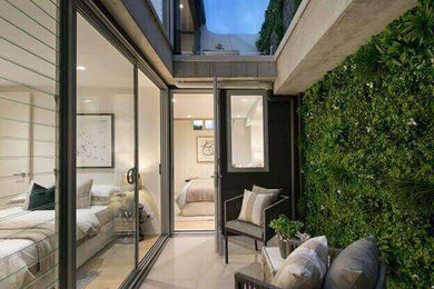 Artificial Vertical Garden Panel Miami House Design
