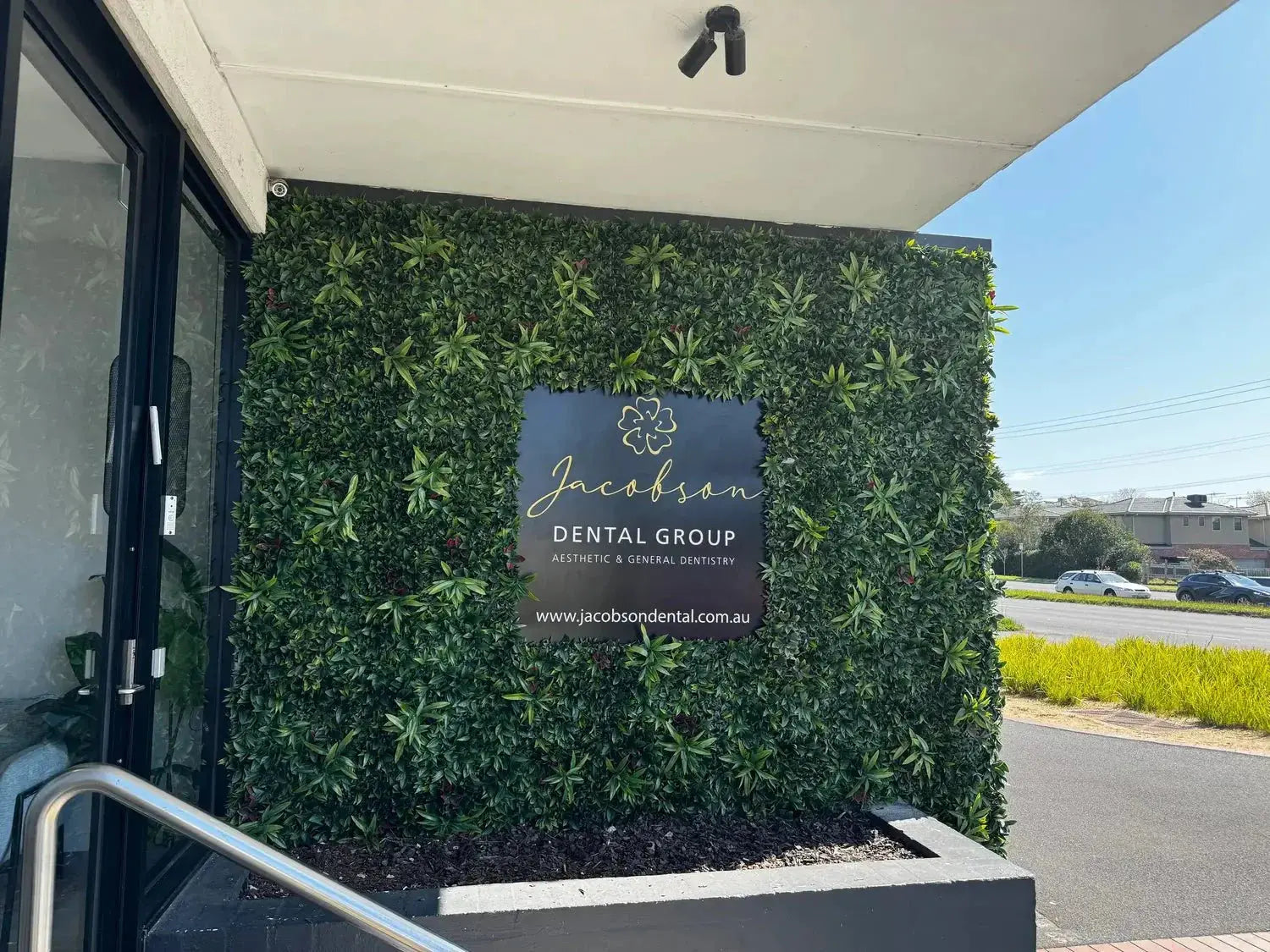 Luxury Green Meadows Artificial Vertical Garden 40" x 40" 11SQ FT Commercial Grade UV Resistant