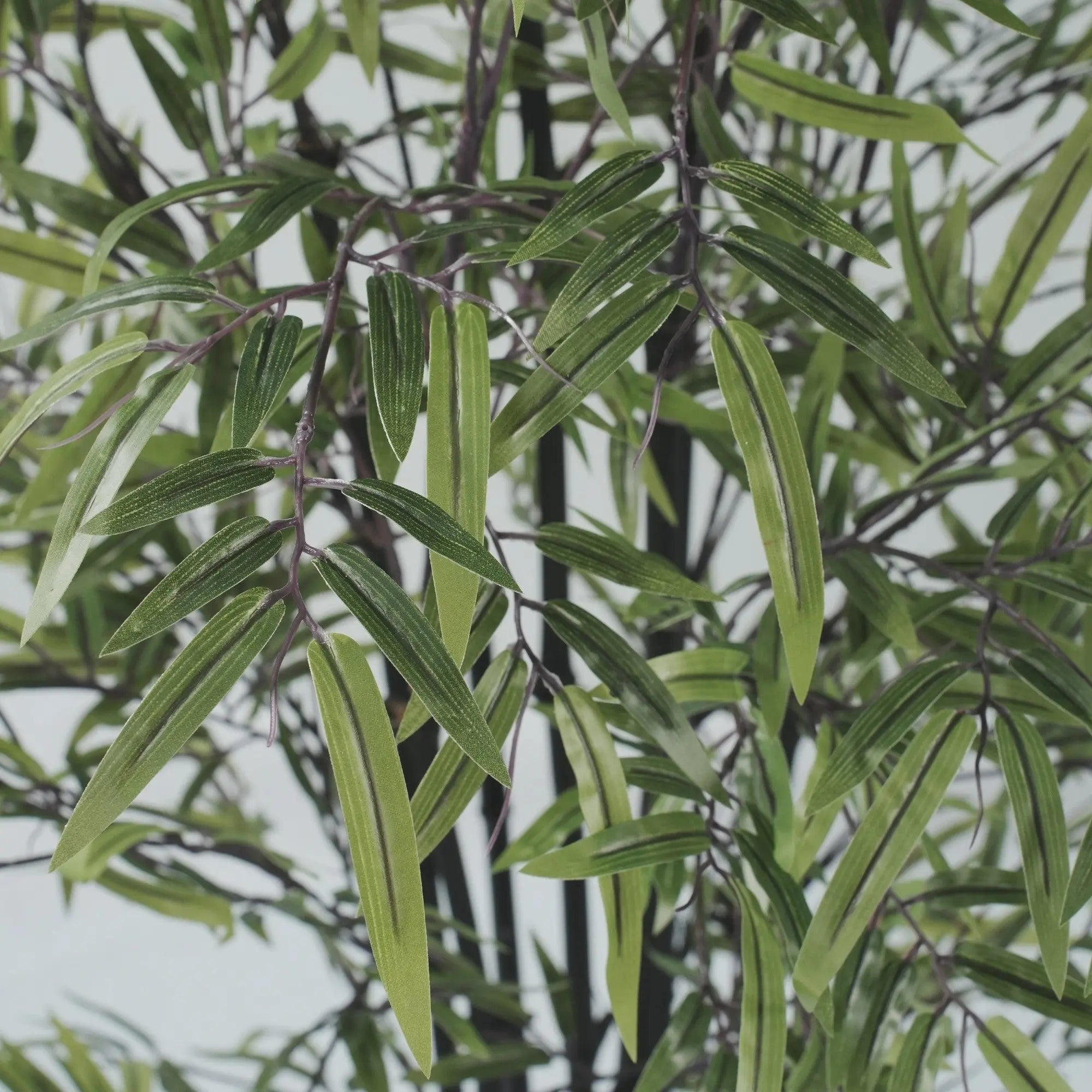 Premium Dense Artificial Black Bamboo 59.1in