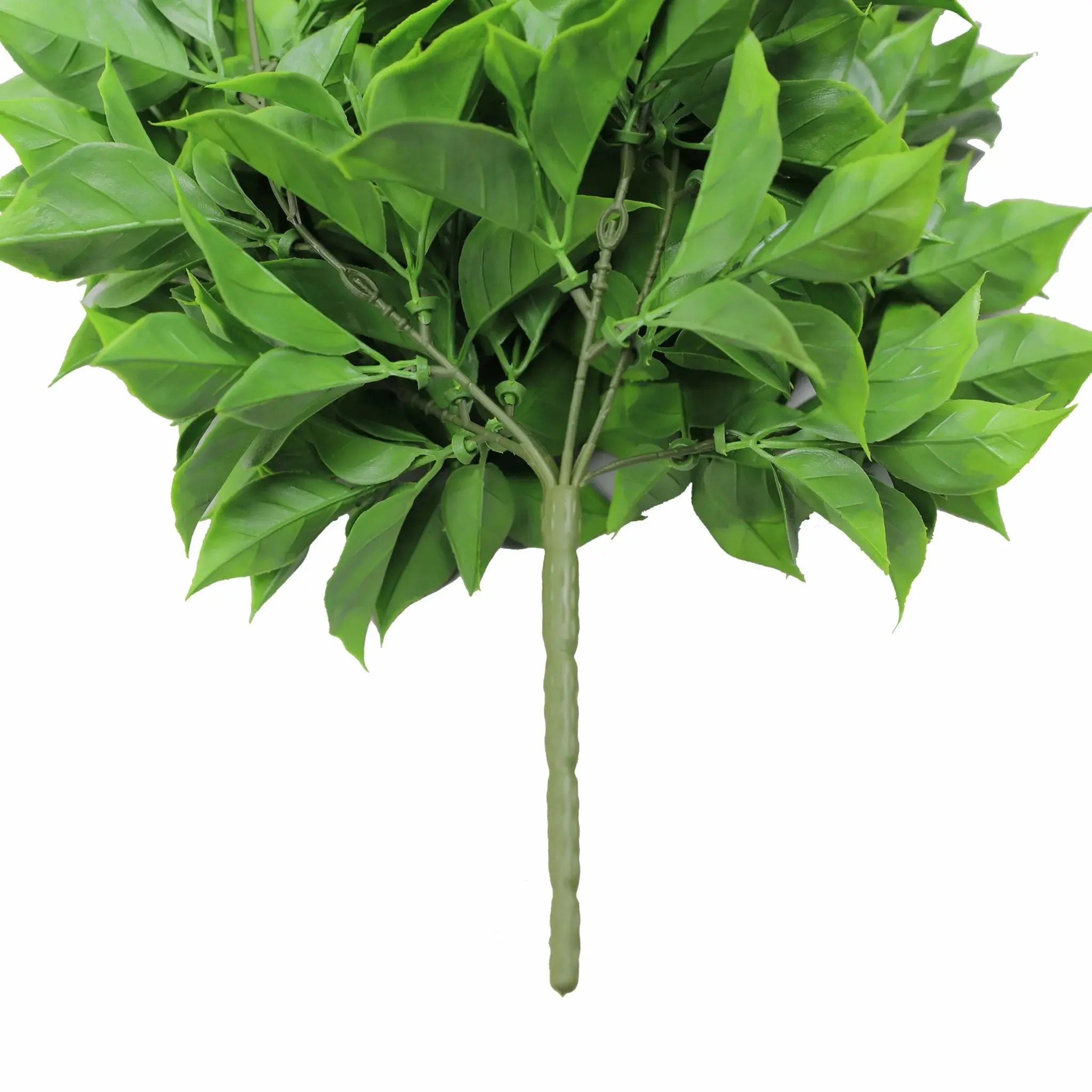 Artificial Dense Hanging Flowering Pothos Bushes – Vivid Green UV Resistant & Fire Rated | 10.6in x 28.5in (27cm x 72cm Each)