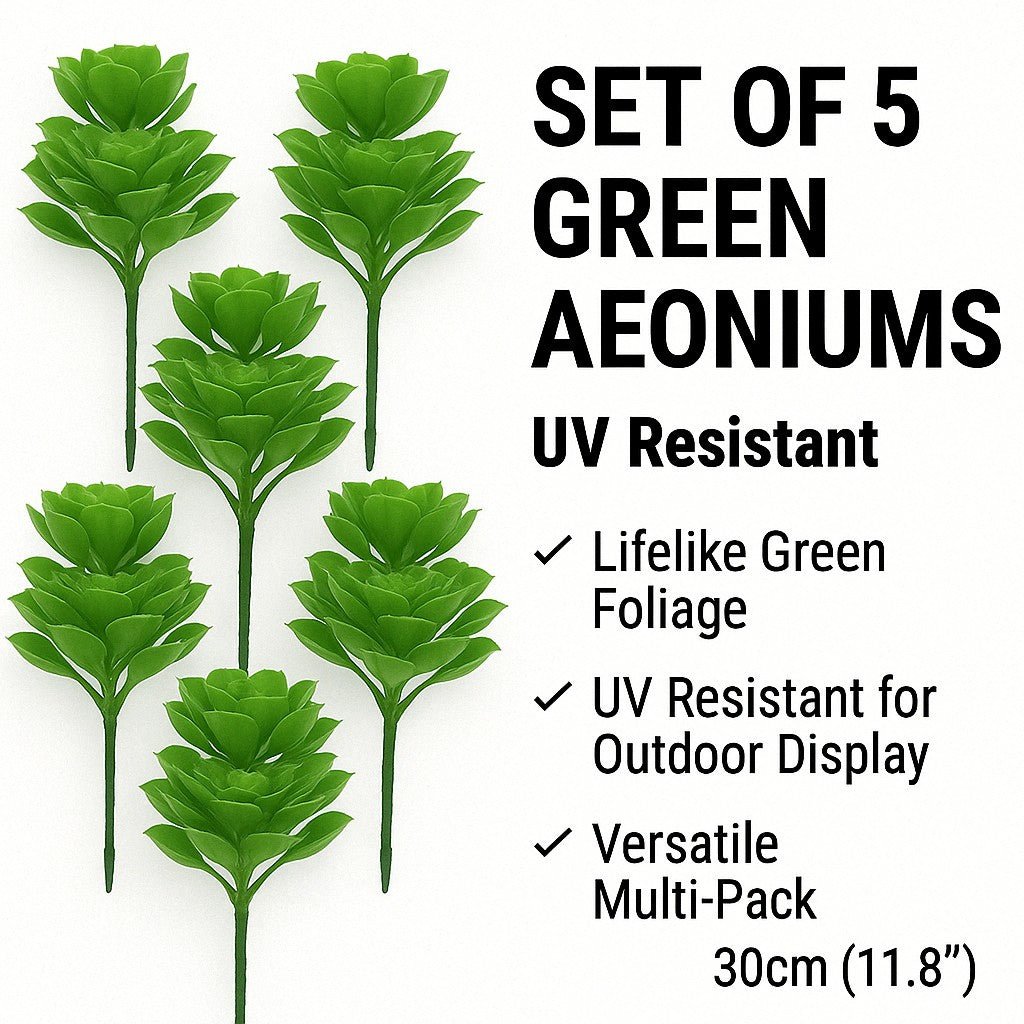 outdoor proof planters set of five