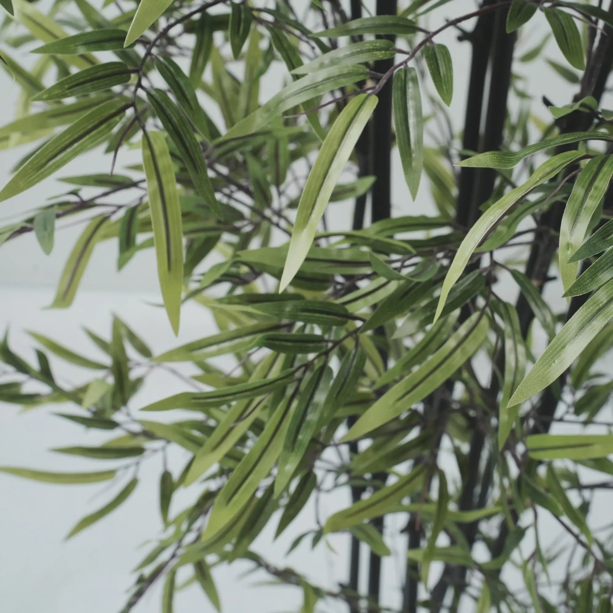 Premium Dense Artificial Black Bamboo 70.9in