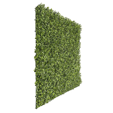 Natural Artificial Boxwood Wall 40" x 40" 11SQ FT Commercial Grade UV Resistant 