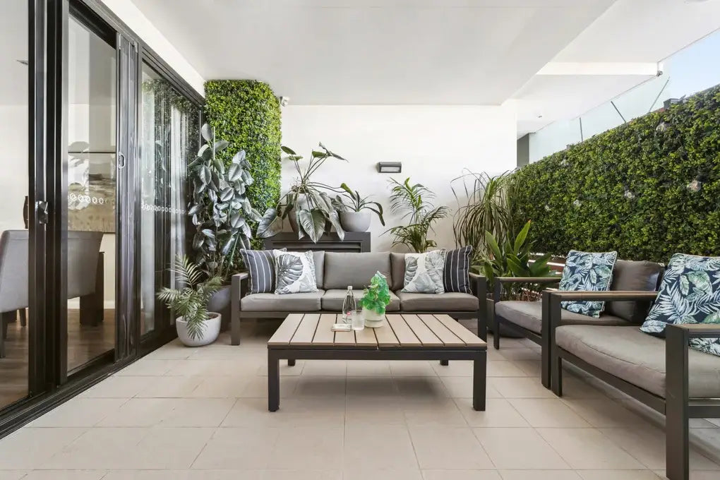 Premium Mixed Ivy Spring Sensation Artificial Green Wall 40" x 40" 11SQFT Commercial Grade UV Resistant