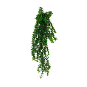 Artificial Hanging Willow Leaf Garland Bushes UV Resistant & Fire Rated | 7.1in x 30in (18cm x 76cm Each) 