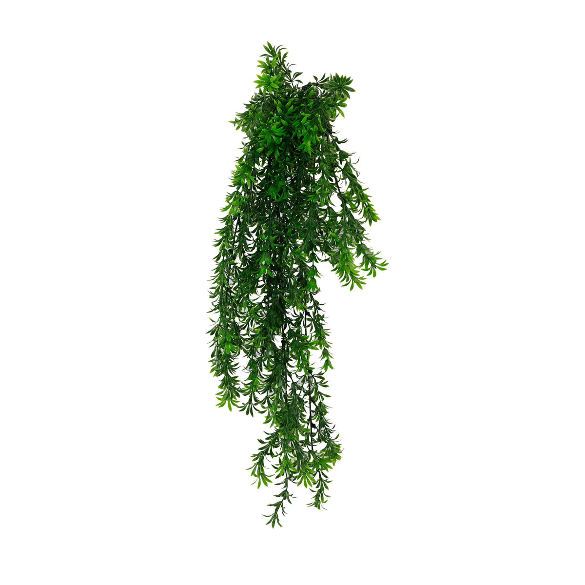 Artificial Hanging Willow Leaf Garland Bushes UV Resistant & Fire Rated | 7.1in x 30in (18cm x 76cm Each) 