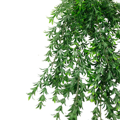 Artificial Hanging Willow Leaf Garland Bushes UV Resistant & Fire Rated | 7.1in x 30in (18cm x 76cm Each) 