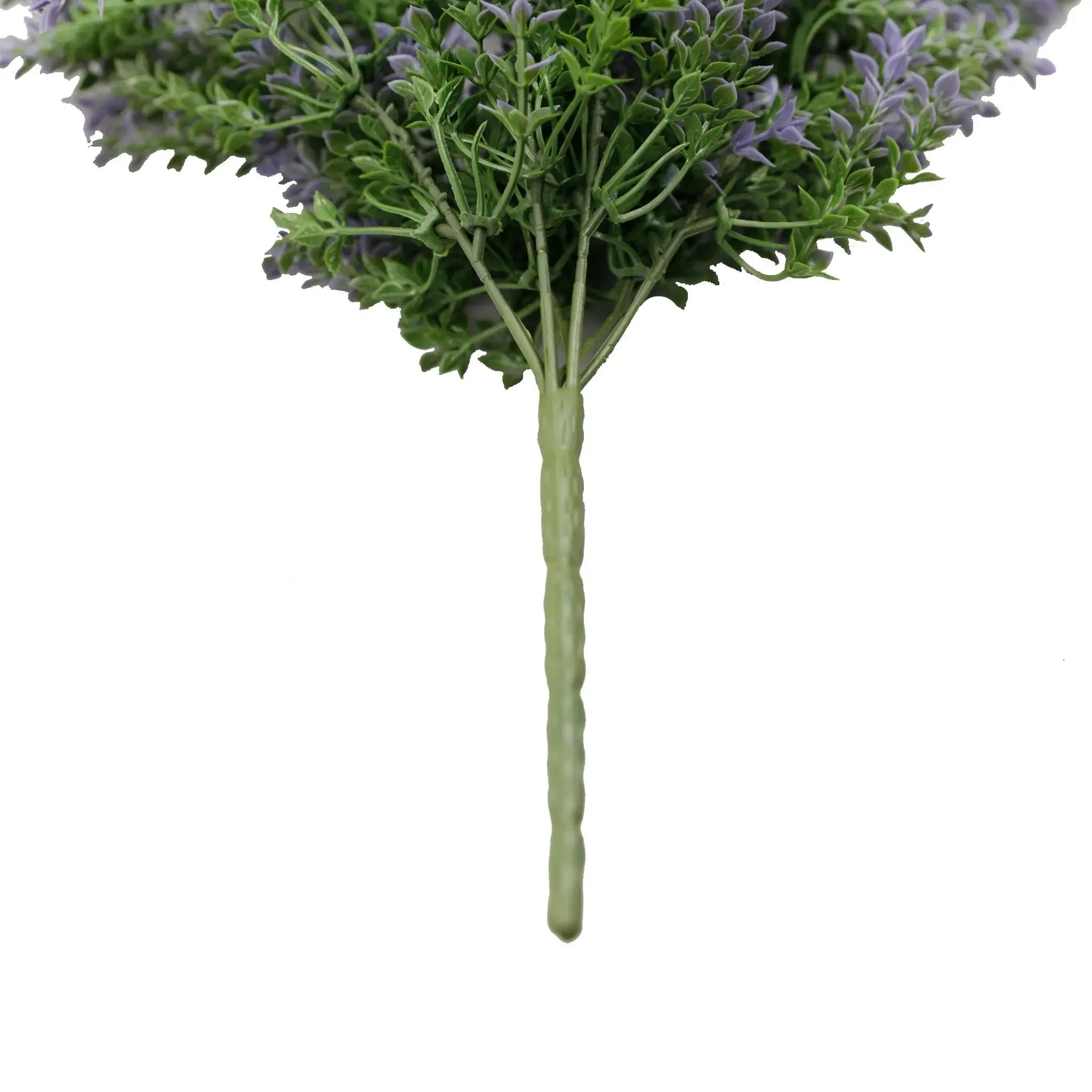 Artificial Hanging Purple & Green Willow Leaf Garland Bushes UV Resistant & Fire Rated | 7.8in x 30in (20cm x 76cm Each) 