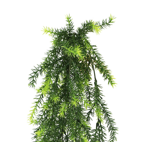 Artificial Hanging Cedar Vine Garland Bushes UV Resistant & Fire Rated | 7.8in x 30in (20cm x 76cm Each) 