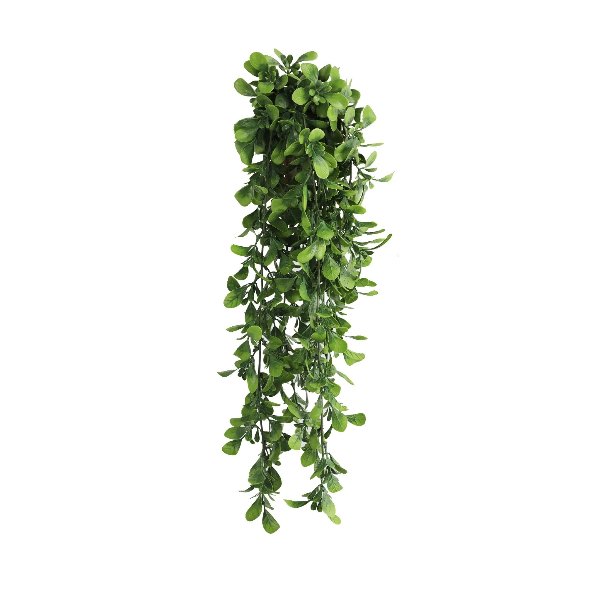 Artificial Creeping Fig Garland Bushes (UV Resistant & Fire Rated | 7.1in x 30in | 18cm x 76cm Each)