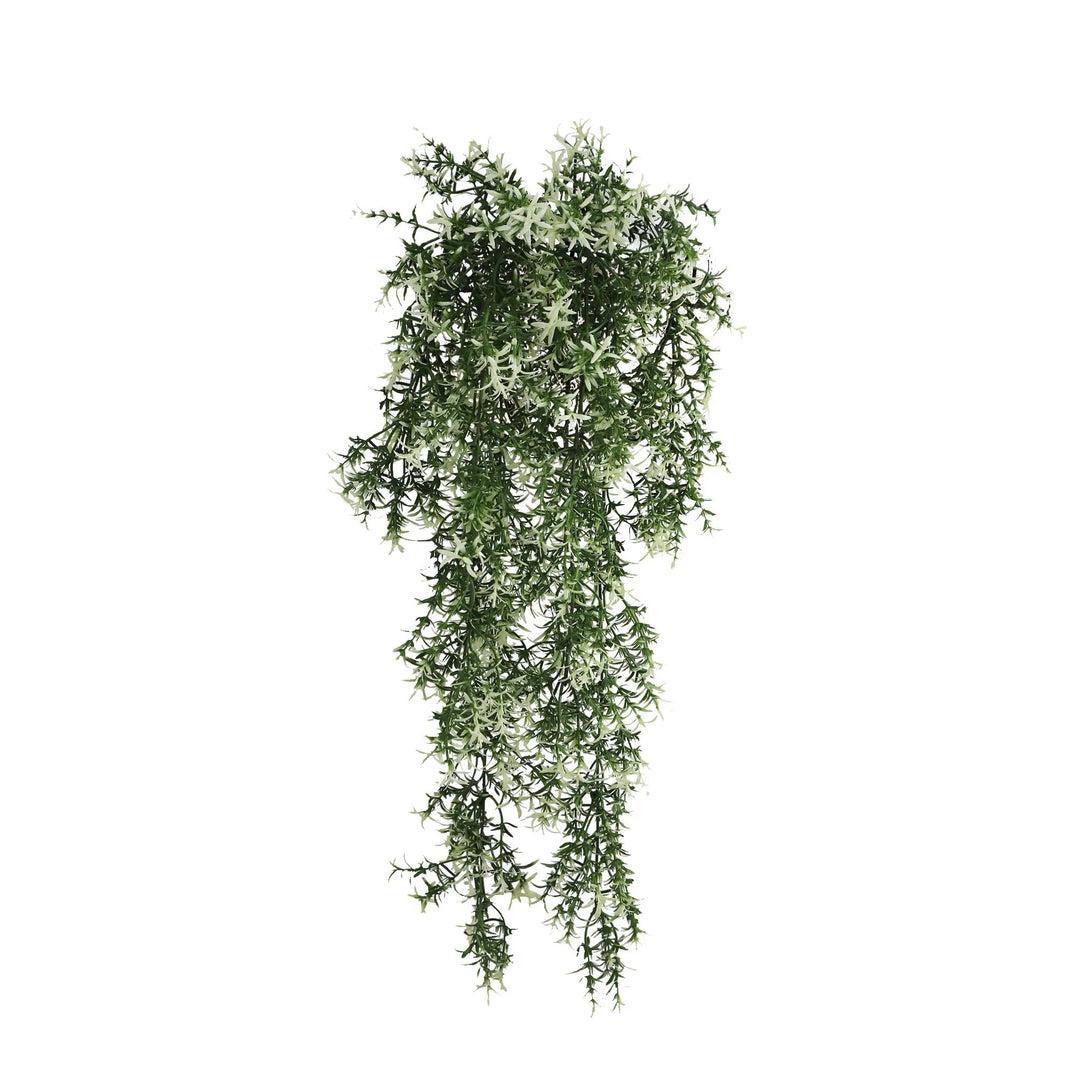 Artificial Hanging Star Jasmine Vine UV Resistant and FR 7.8x30" 