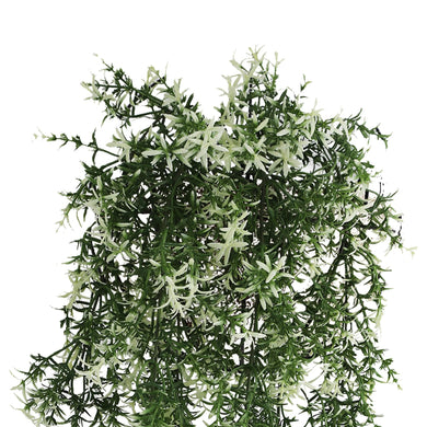 Artificial Hanging Star Jasmine Vine UV Resistant and FR 7.8x30" 
