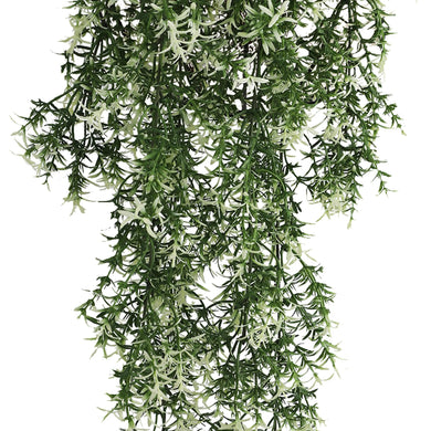 Artificial Hanging Star Jasmine Vine UV Resistant and FR 7.8x30" 