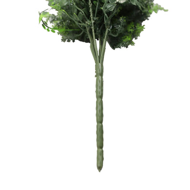 Artificial Hanging Mediterranean Fern Vine – UV Resistant & Fire Rated (8.6in x 30in | 22cm x 76cm) 