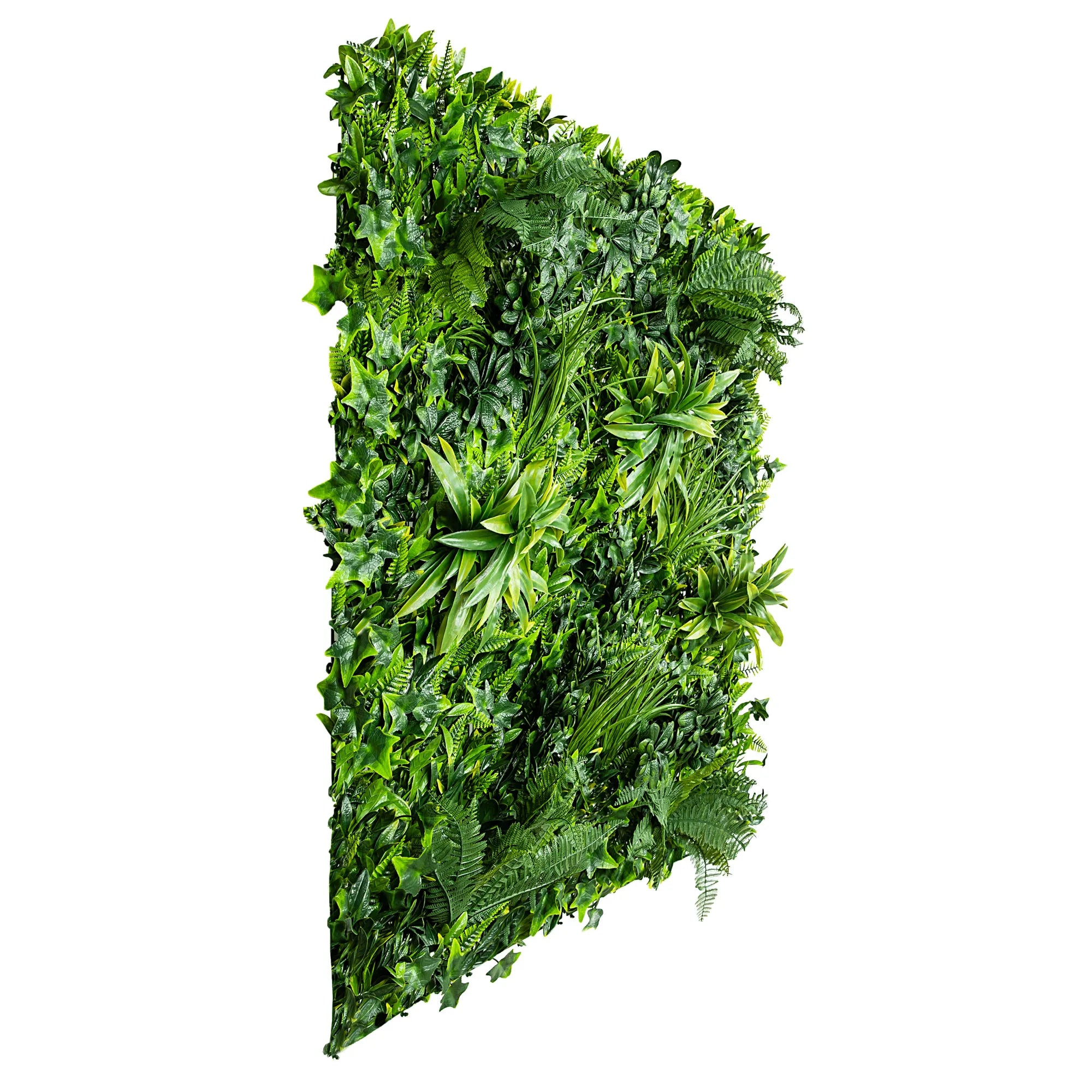 Luxury Green Tropics Artificial Living Wall /  Green Wall 40" x 40" 11SQ FT Commercial Grade UV Resistant