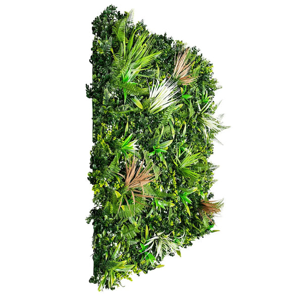 Luxury Wild Tropics Artificial Vertical Garden 40" x 40" 11SQ FT Commercial Grade UV Resistant 