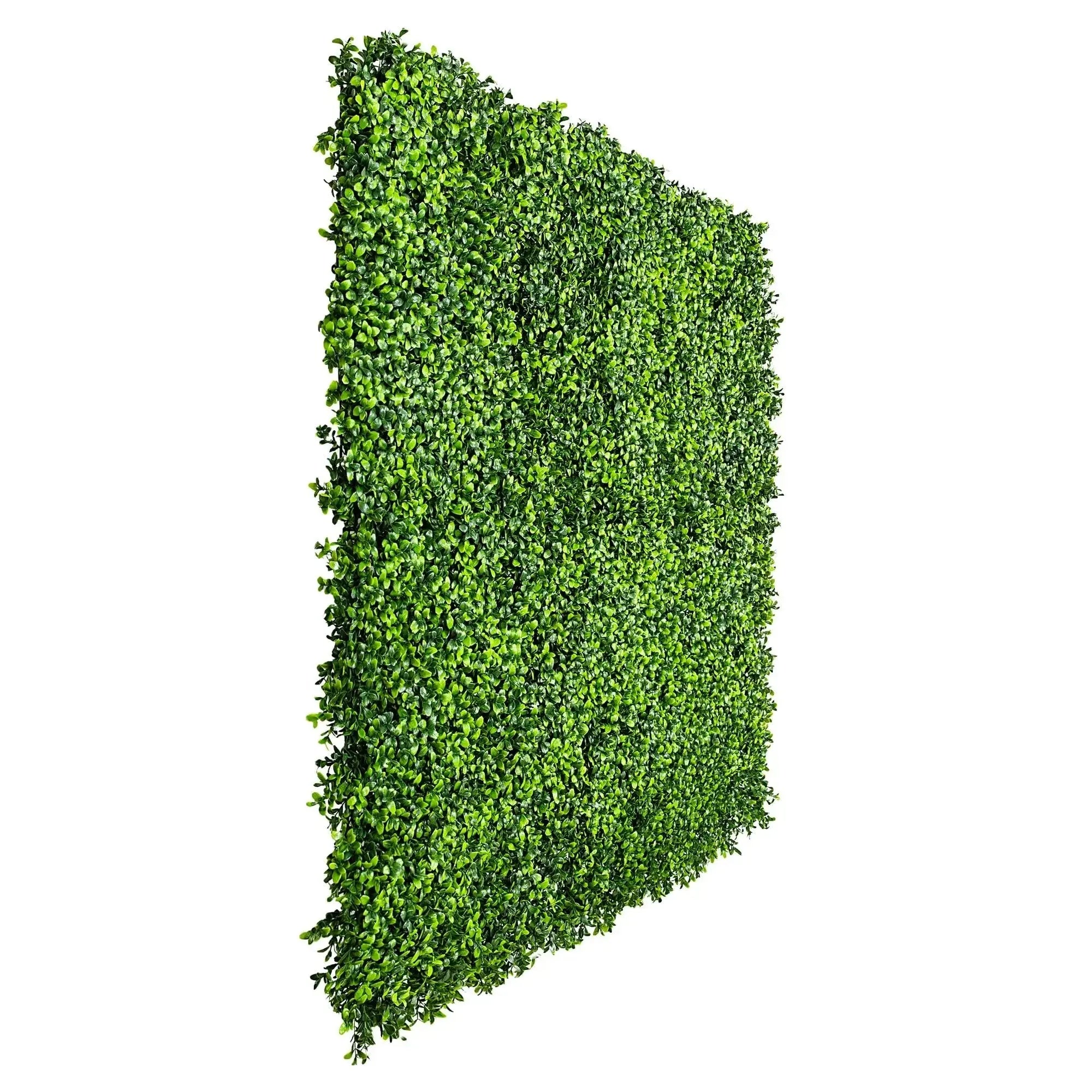 Sample Panel of Premium Bright Artificial Boxwood Wall (Small Sample) Commercial Grade UV Resistant 