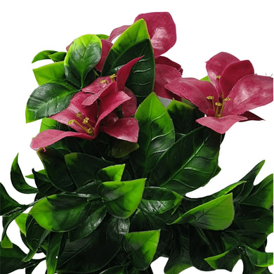 Pink Bougainvillea Flower Stem 12" UV Resistant 