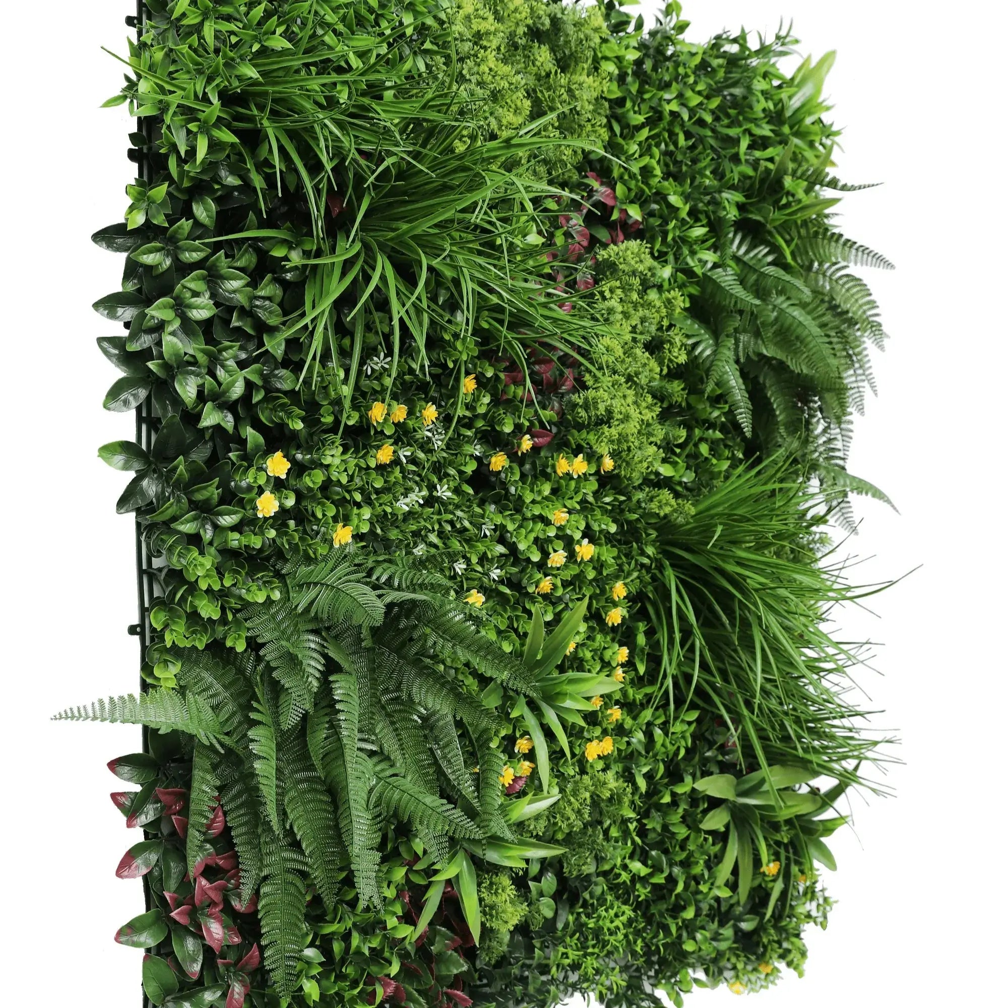 Sample Panel of Country Fern Artificial Vertical Garden (Small Sample) Commercial Grade UV Resistant 