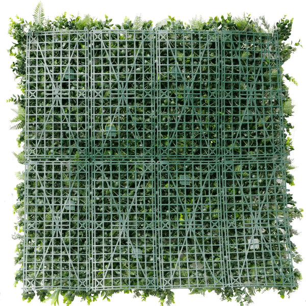 Natural Artificial Boxwood Wall 40" x 40" 11SQ FT Commercial Grade UV Resistant 