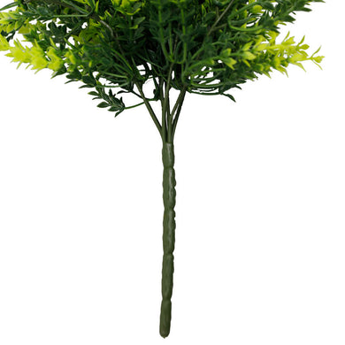 Artificial Hanging Vivid Green Dense Fern Plant 30" UV Resistant 