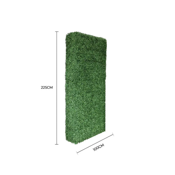 Premium Artificial Boxwood Hedge 7.5FT | UV Resistant & Easy Assembly 