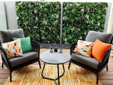 Luxury Wild Tropics Artificial Vertical Garden 40" x 40" 11SQ FT Commercial Grade UV Resistant 