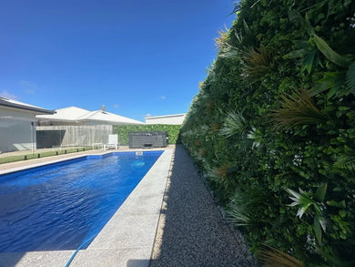 Luxury Wild Tropics Artificial Vertical Garden 40" x 40" 11SQ FT Commercial Grade UV Resistant 