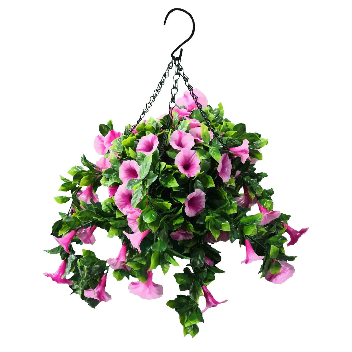 Artificial Petunia Hanging Basket UV Resistant (Outdoor Proof) 