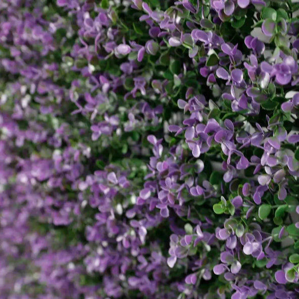 Artificial Purple Lavender Foliage Wall Panels 11SQFT 40"x 40" Commercial Grade UV Resistant 