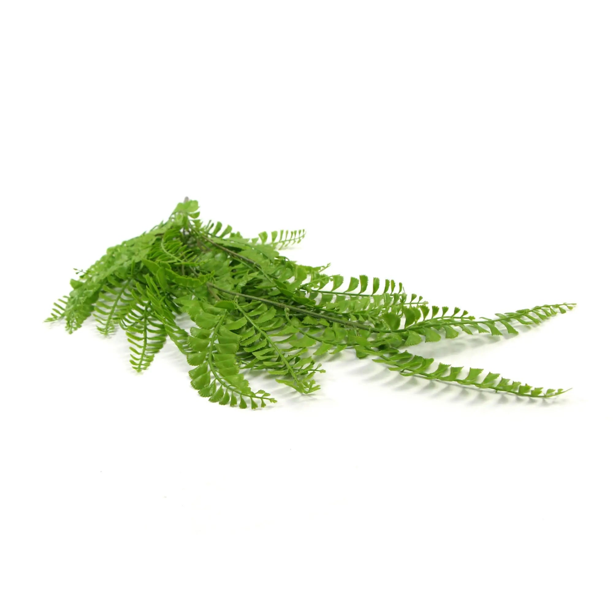 Artificial Dark Green Hanging Button Fern Plant 31" UV Resistant 