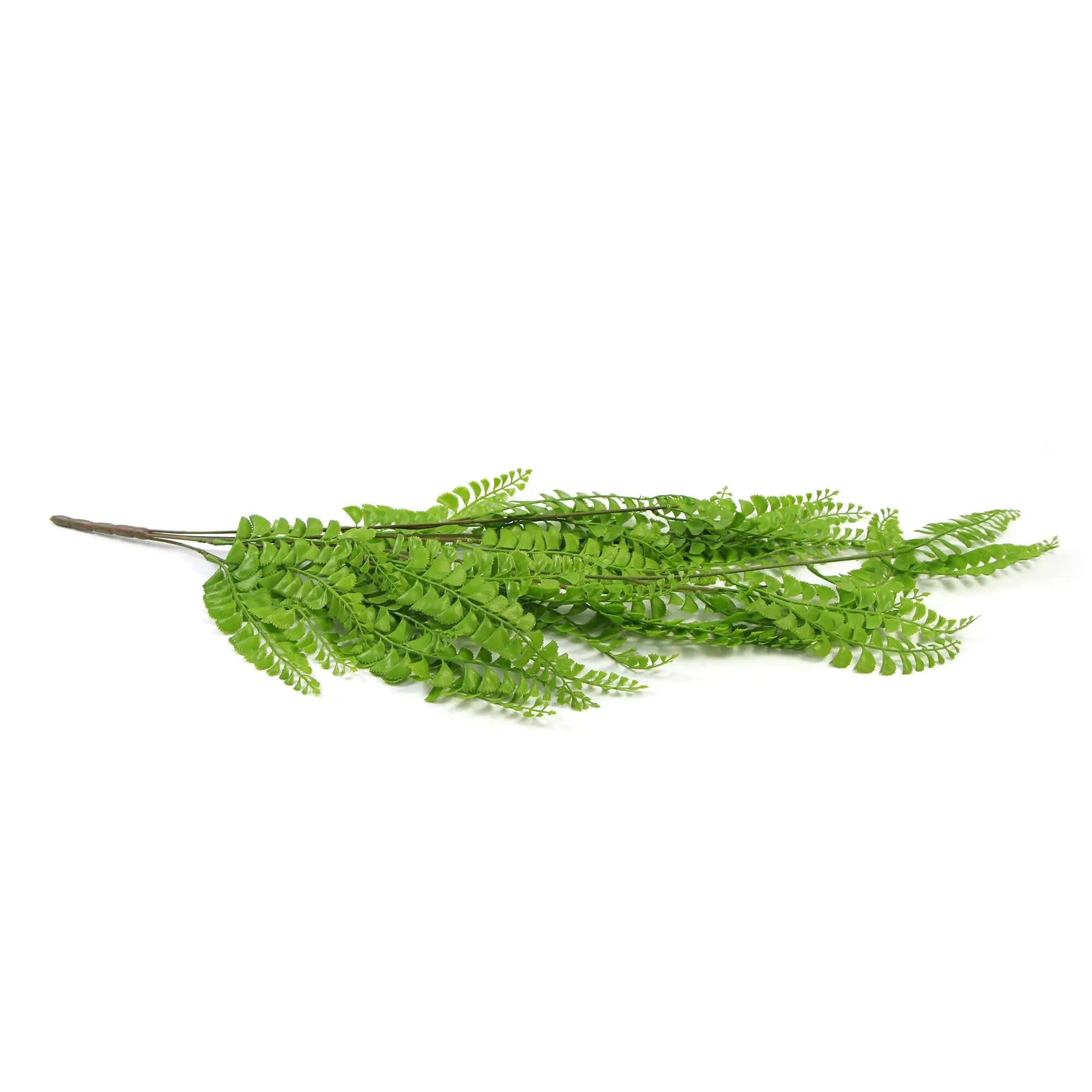 Artificial Dark Green Hanging Button Fern Plant 31" UV Resistant 