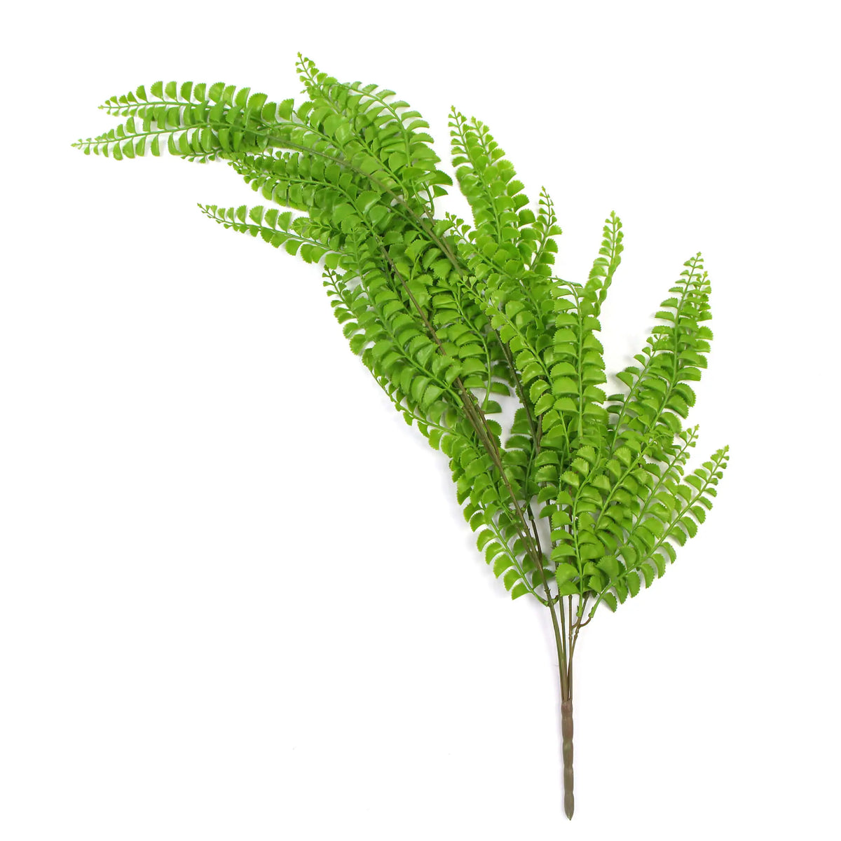 Artificial Dark Green Hanging Button Fern Plant 31" UV Resistant 