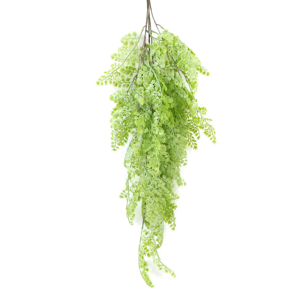 Artificial Light Green Maidenhair Fern 31" UV Resistant 