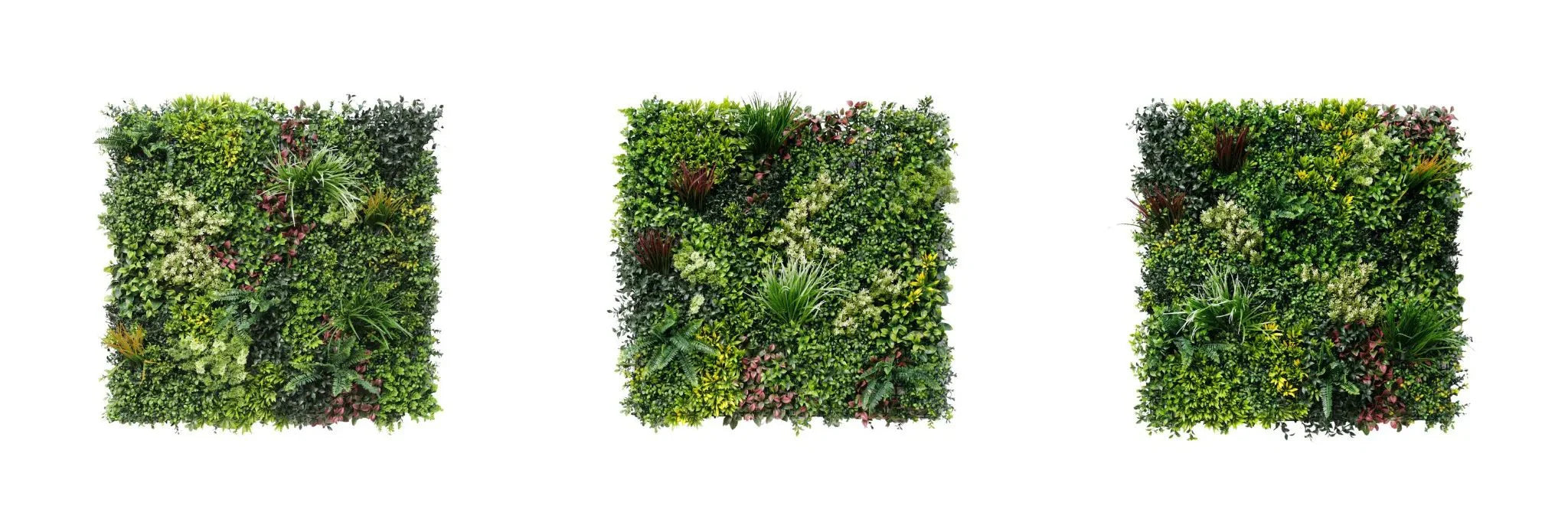 Evergreen Triptych Vertical Garden / Living Wall Set 3 Pieces (33SQFT Set) UV Resistant