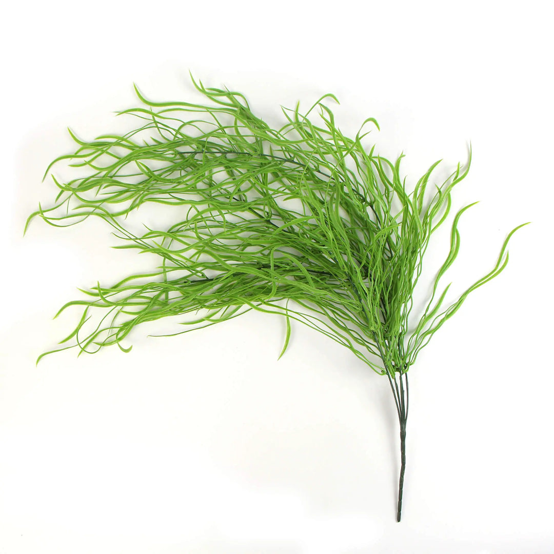 Artificial Long Weeping Willow Grass Bush 37" UV Resistant 