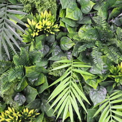 Luxury Flowering Hawaiian Sunrise Artificial Vertical Garden 40" x 40" 11SQ FT Commercial Grade UV Resistant 