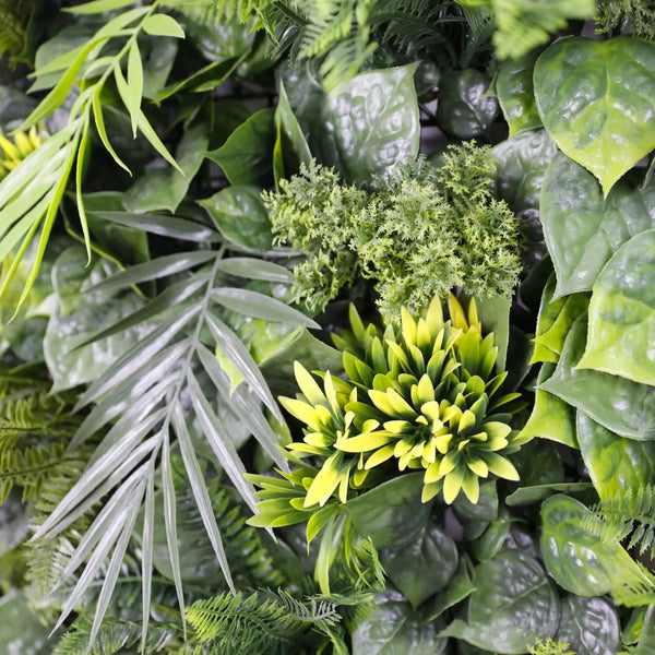 Luxury Flowering Hawaiian Sunrise Artificial Vertical Garden 40" x 40" 11SQ FT Commercial Grade UV Resistant 