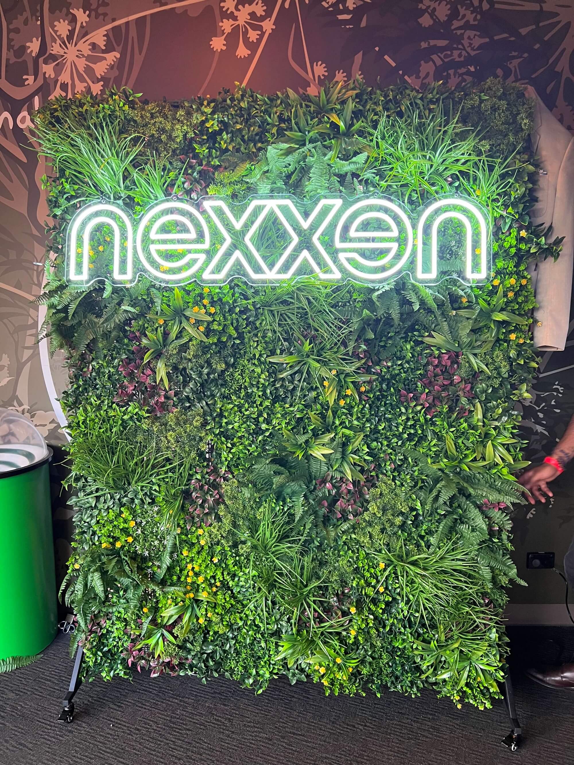 Sample Panel of Country Fern Artificial Vertical Garden (Small Sample) Commercial Grade UV Resistant 