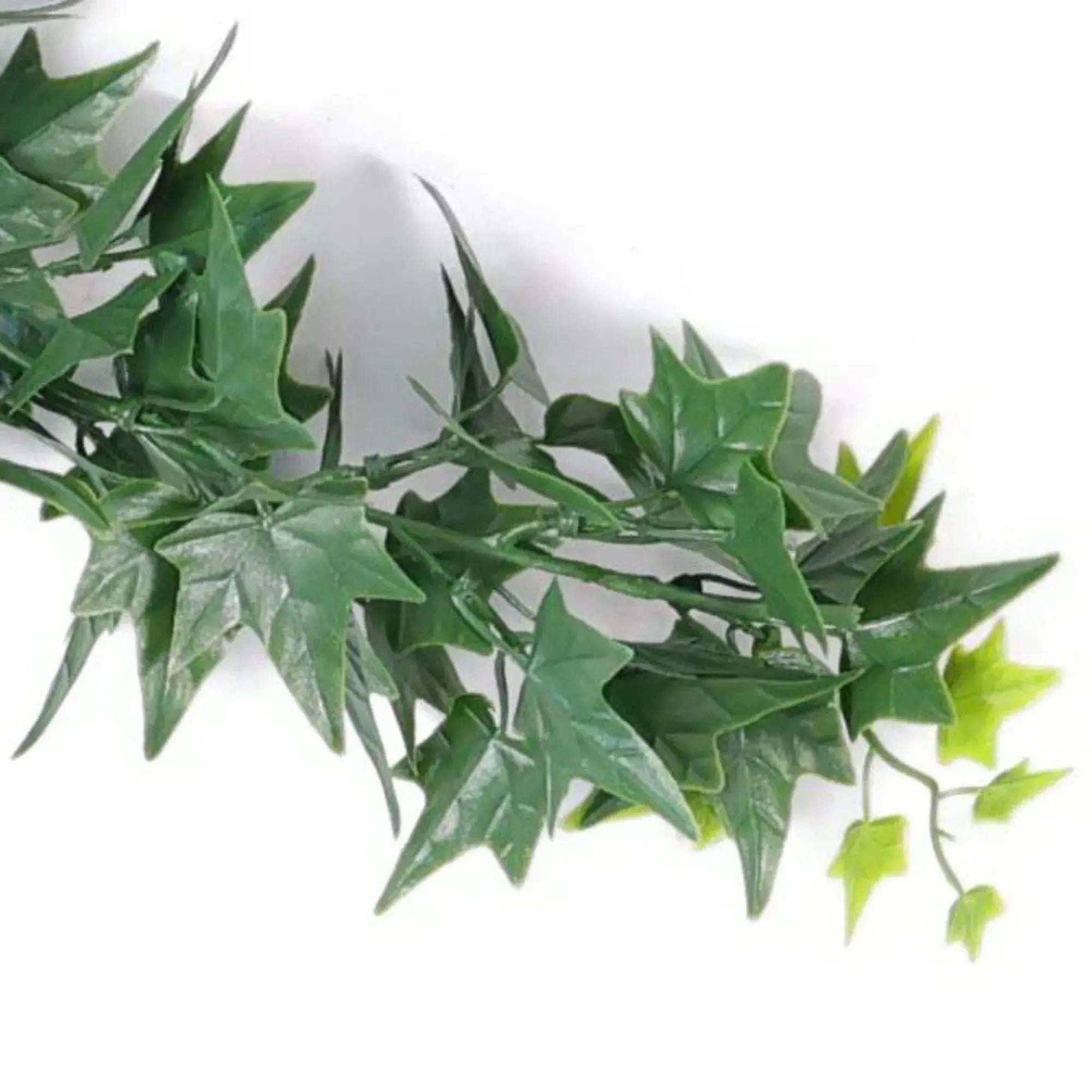 Lifelike Hanging Ivy Garland 63" UV Resistant Interconnectable (Outdoor Proof) 