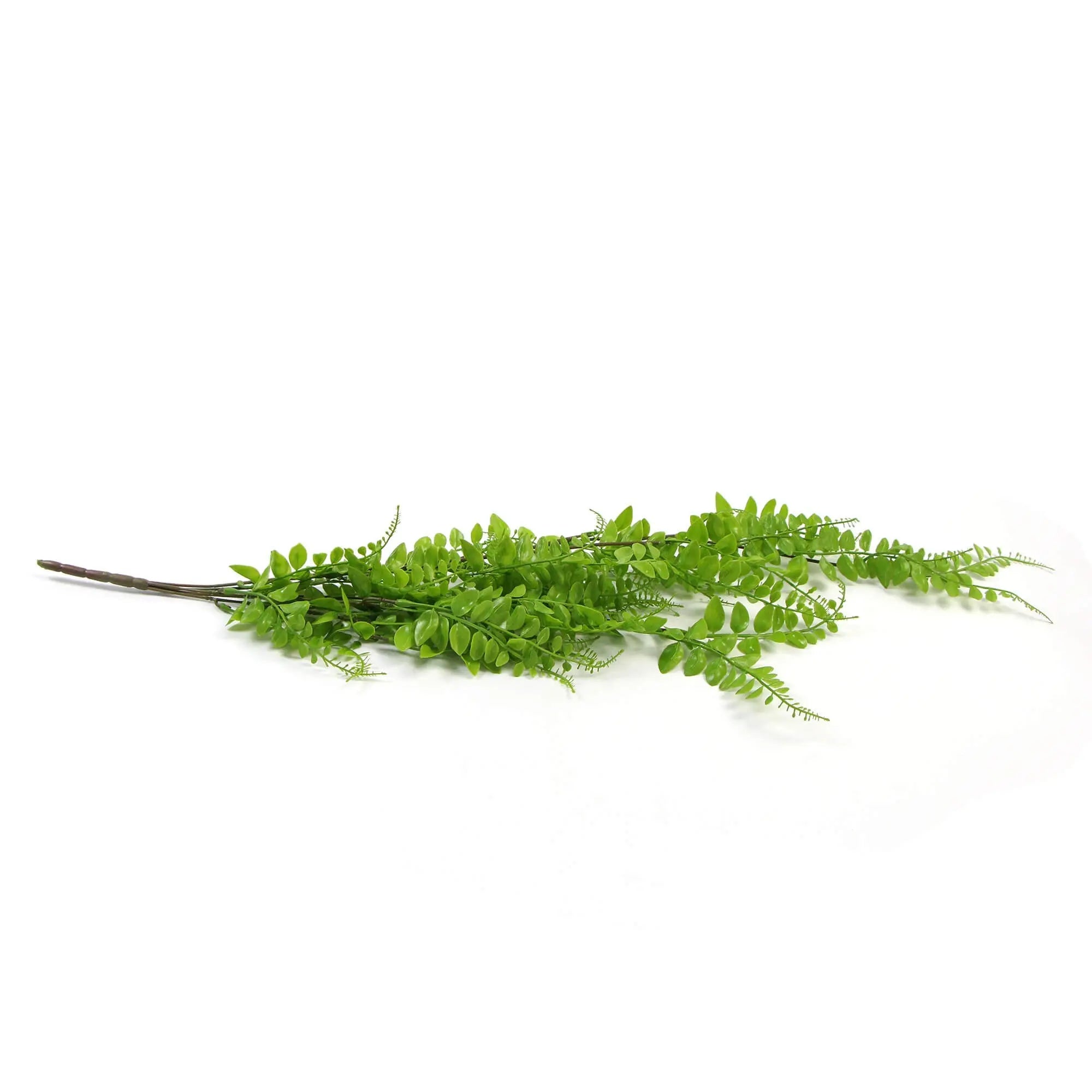 Artificial Light Green Hanging Button Fern Plant 31" UV Resistant 