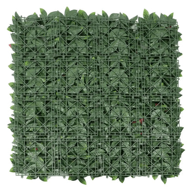 Artificial Photinia Hedge Panel Wall 40" x 40" 11SQ FT Commercial Grade UV Resistant 